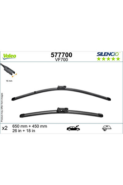 VALEO Lamela Stergator Fata Kia Sportage 5