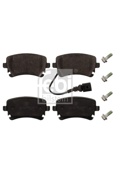 FEBI BILSTEIN Set Placute Frana Frana Disc Puntea Spate Vw Multivan T5/Transp...