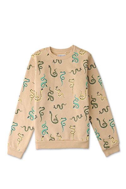 Gingersnaps Boys' Snake Print Sweater