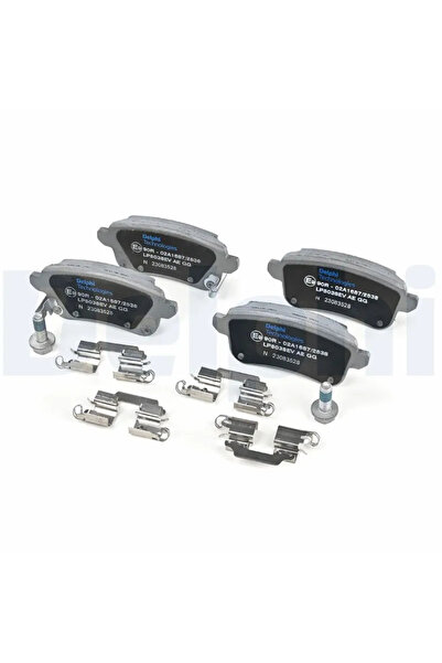 DELPHİ Brake pad set disc brake RENAULT ZOE 2012-2024 LP5038EV