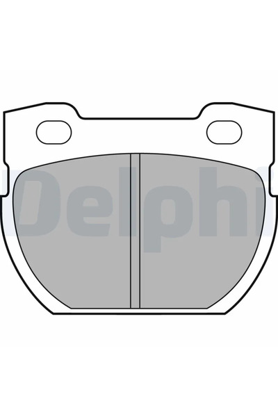 DELPHİ Brake pad set disc brake LAND ROVER DEFENDER Station Wagon 1990-2016 LP1847