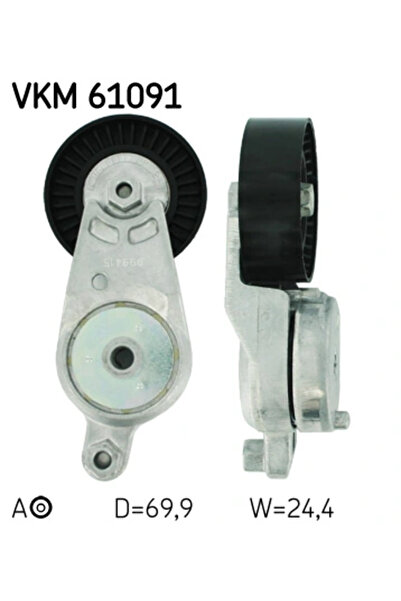 SKF Timing belt tensioner LEXUS ES 2012-2018 VKM 61091