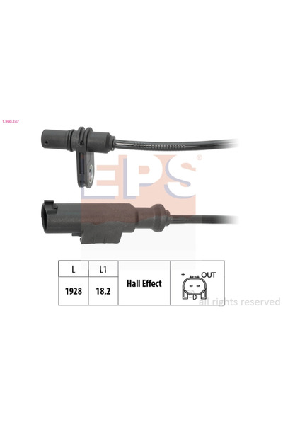 Eps Senzor Turatie Roata Mercedes-Benz Sprinter 3,5-T Bus/Sprinter 3,5-T