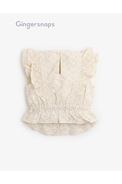 Gingersnaps Girls Ruffled Bow-Detail Top