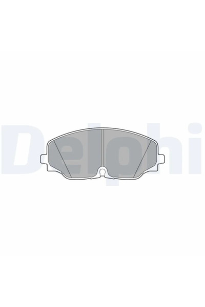 DELPHİ Комплект спирачни накладки за дискови спирачки VW Atlas
