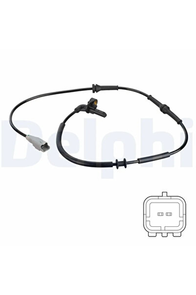 DELPHİ Wheel speed sensor CITROËN BERLINGO / BERLINGO FIRST minibus 1996-2011 SS20761