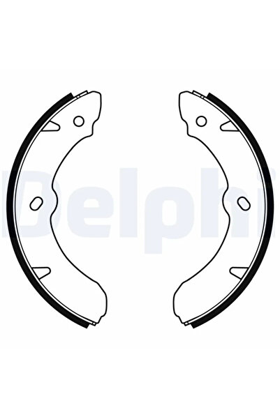 DELPHİ Brake shoe set ISUZU ELF 2003-2008