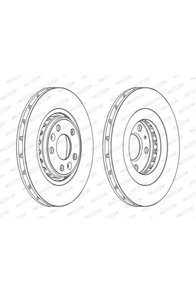 FERODO Disc Frana Renault Clio 4/Espace 5/Grand Scenic 3