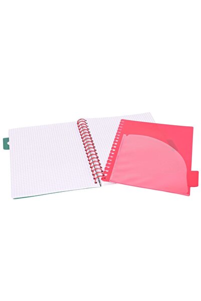 Strigo Spiral notebook and dividers Project Book DRAGON B5, mathematics, 200 pg, cardboard covers PADS072
