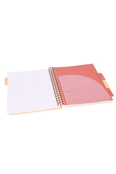 Strigo Spiral notebook and dividers Project Book AFRICA B5, mathematics, 200 pg, cardboard covers PADS069