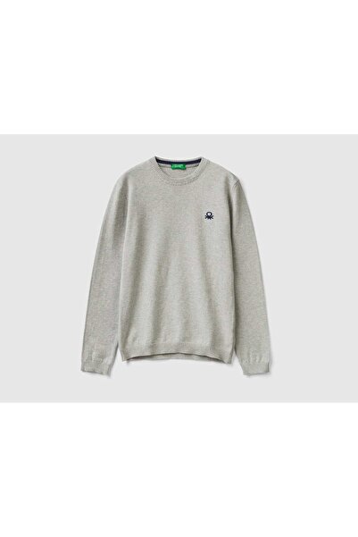 United Colors of Benetton سترة قطنية بأكمام طويلة