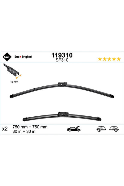 SWF Lamela Stergator Fata Cupra Born Vw Id.3