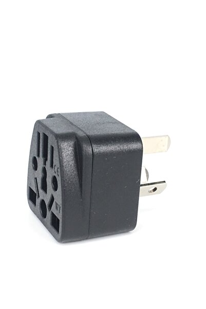 Choice محول سفر أسترالي/صيني/نيوزيلاندي أسود، قابس IEC من النوع I للولايات ال...