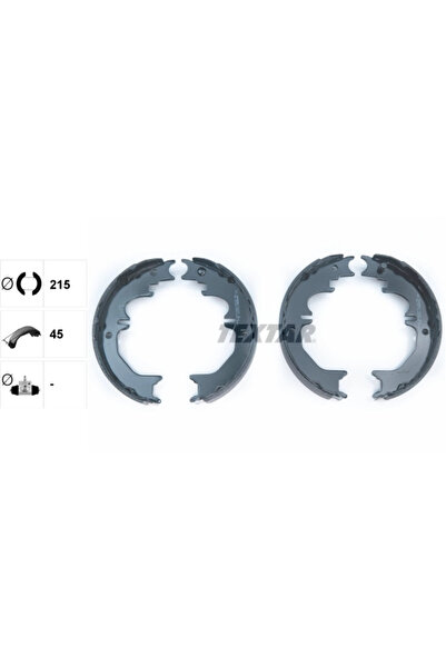 TEXTAR Set Saboti Frana Frana De Mana Changan CX30 Limuzina Lexus Gx 1995-2024