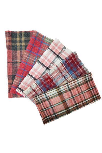 Choice 25 سم × 25 سم GZBZ-02 Teramila 25x25 سم 5-6 قطع/مجموعة من قماش الخياطة...