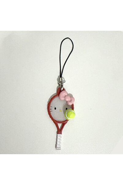 Miniso حقيبة يد يابانية عتيقة على شكل هالو كيتي مع قلادة وزينة وقفازات مضرب ك...