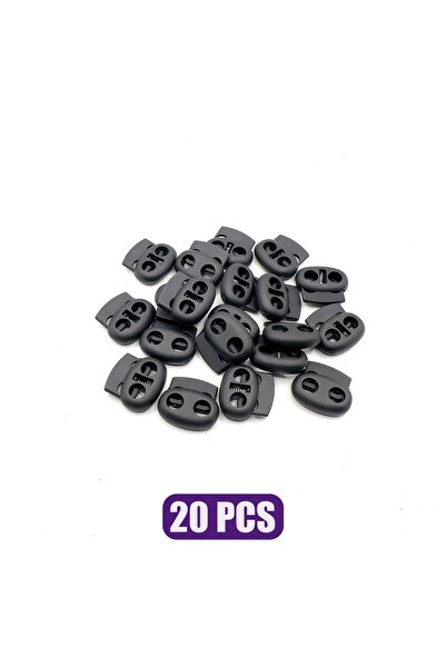 Choice1 20 قطعة من مشابك تثبيت الحبال البلاستيكية لربط الأربطة المطاطية وحبال...