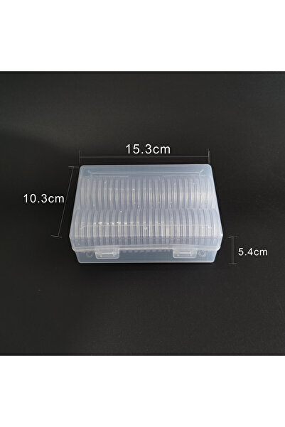 Choice 50 قطعة 17-40 مم 100/50 قطعة 30/40 مم حافظة كبسولات العملات المعدنية ا...