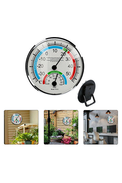 Choice Thermometer Hygrometer Thermo Analog Humidity Indoor Climate Control Home Office Outdoor Garden R...