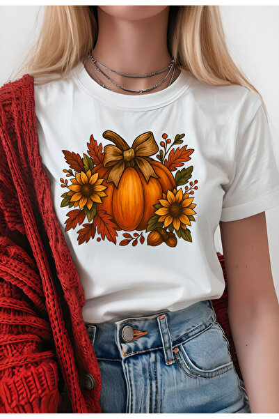 OEM Autumn Print Women's T-shirt
