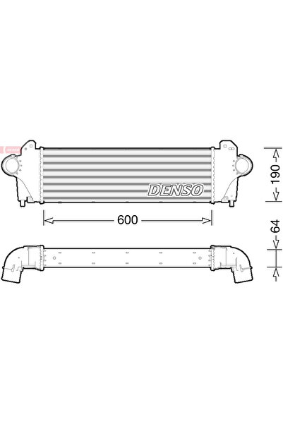 DENSO Intercooler Compresor Iveco Daily 5 Platou / Sasiu