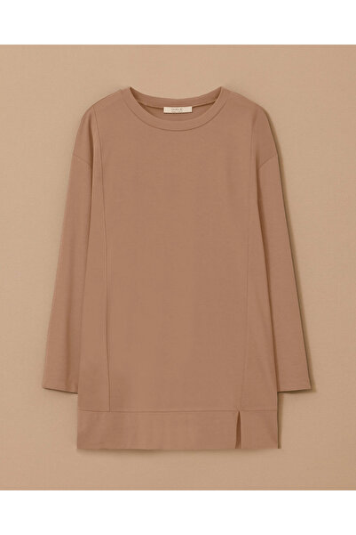 Gala-Xi Plus Size Long Sleeve Basic Tunic