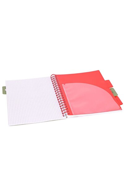 Strigo Spiral notebook and dividers Project Book TROPICAL B5, mathematics, 200 pg, cardboard covers PADS063