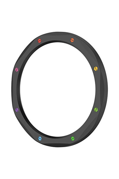 Choice Black Rainbow Metal Bezel Rings For Watch S4/S3 For Watch S4 ESIM/S3 E...