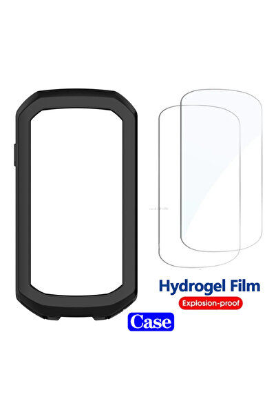 Choice لـ Garmin Edge 1050 العبوة 1 جراب سيليكون وغشاء هيدروجيل لـ Garmin Edg...