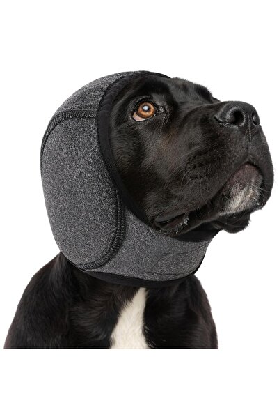 Choice غطاء أذن للكلاب مضاد للقلق من S GRAY مع خاصية إلغاء الضوضاء للحيوانات ...