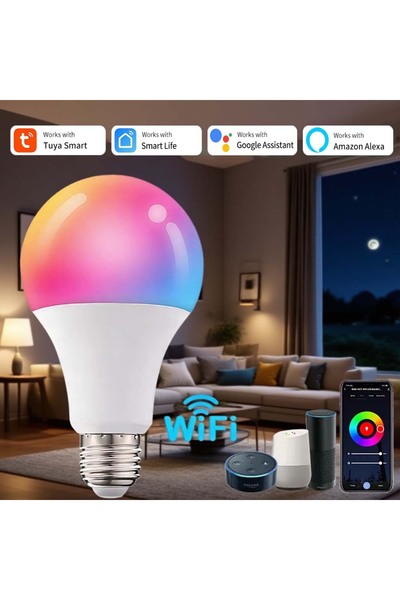 Choice نعم 110 فولت 20 واط E27 LED لمبة ذكية 10 واط 15 واط 20 واط Tuya WiFi ل...