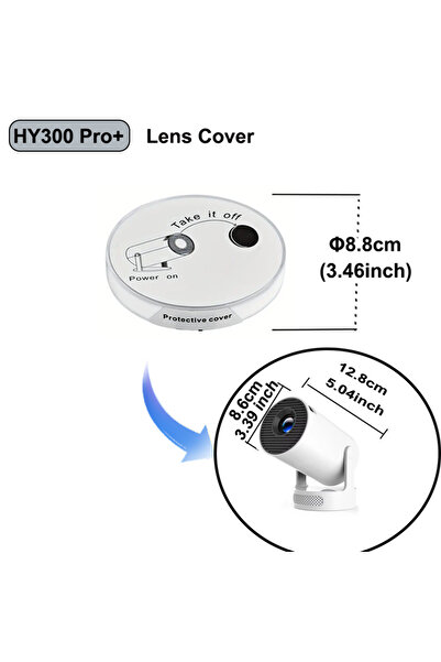Choice HY300ProAd Cover 2025 NEW HY300 Ultra lens cover HY300Pro+ lens cover Protective Lens Prevent dust