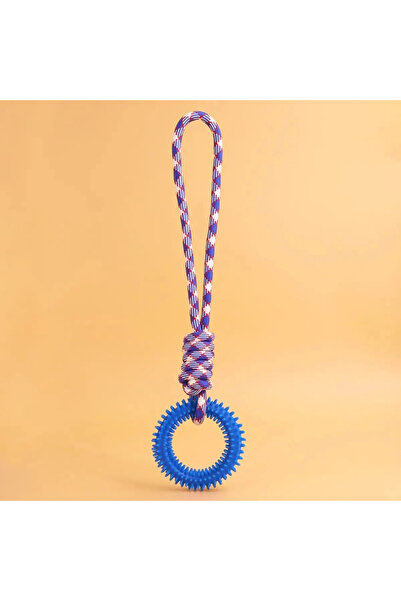 Choice ألعاب الكلاب الزرقاء، ألعاب حبل نايلون مقاومة للمضغ، ألعاب الحيوانات ا...