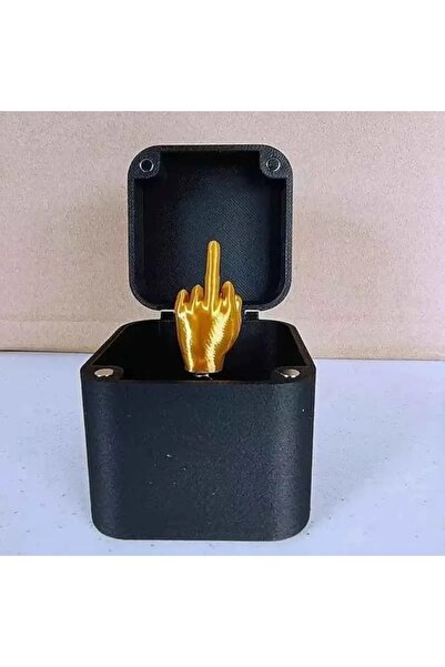 Choice 1 قطعة 1/2 قطعة من صندوق هدايا الإصبع الأوسط القابل للفتح من الخارج، ه...