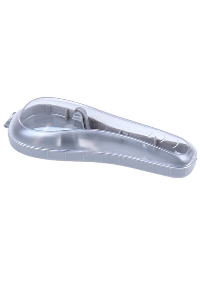 Choice صندوق بلاستيكي شفاف محمول للسفر للرجال لحماية الحلاقة اليدوية مع غطاء وحاوية تخزين