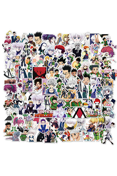 Choice 100 قطعة من ملصقات أنمي Hunter X Hunter، ملصقات شخصيات كرتونية، ملصقات...