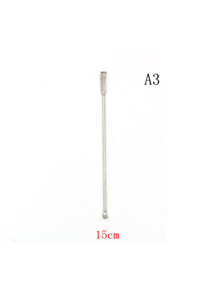 Choice 15cm 1pc Stainless Steel Lab Micro Spatula Medicine Spoon Scoop Shovel Pharmacy 100mm / 125mm / 150m