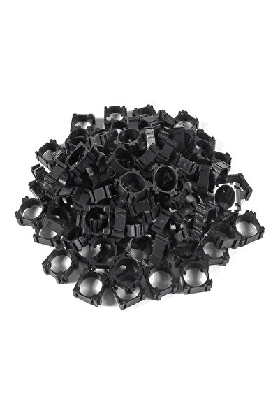 AOKIN 100pcs 100Pcs 18650 Lithium Battery Holder, Plastic Battery Pack Bracket Cylindrical Cell Battery St