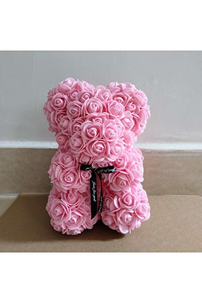 Choice6 دب وردة وردي فاتح، قطعة واحدة، هدية عيد الحب، هدية إبداعية، دب زهرة م...