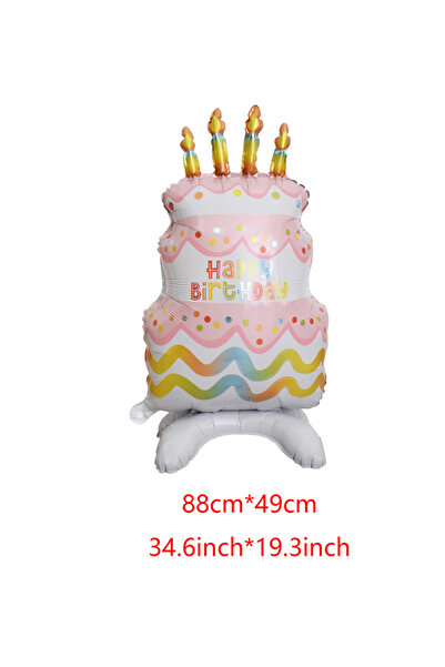 Choice 18inch White 10pcs 18 Inch Round Happy Birthday Balloons Set Birthday ...