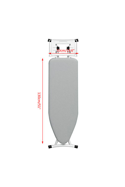 Choice غطاء لوح الكي المبطن باللون الفضي العالمي متوسط الحجم مقاوم للحرارة
