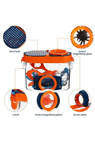 Choice Plastic Insect Box Magnifier High Quality Bug Viewer Learning Insect Observer Kit New Insect Catc...