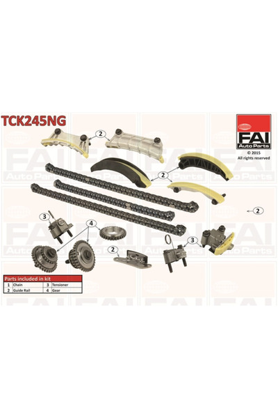 FAI AUTOPARTS Chit Lant De Distributie Partea De Jos Cadillac Bls Opel Antara...