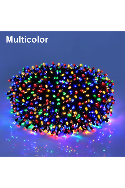 Choice سلسلة أضواء LED خارجية للحديقة متعددة الألوان بطول 30 مترًا و300 مصباح...