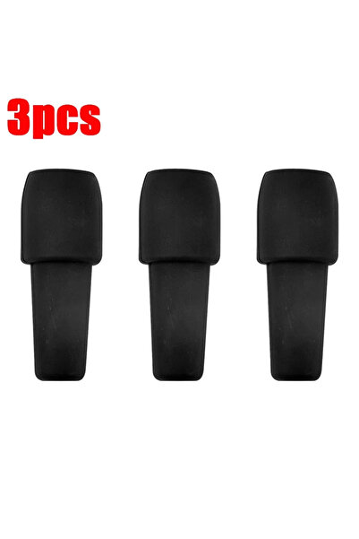 Choice مجموعة من 3 قطع من سدادة زجاجات النبيذ الأحمر العالمية باللون الأسود م...