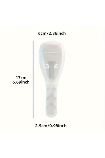 Choice علبة حلاقة شفافة من قطعة واحدة، صندوق تخزين ماكينة الحلاقة، صندوق تخزين محمول آمن للسفر من أجل S