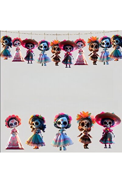 Choice1 10 قطع من 5 إلى 20 قطعة من زينة فتاة الكرتون الصغيرة المصنوعة من الأك...