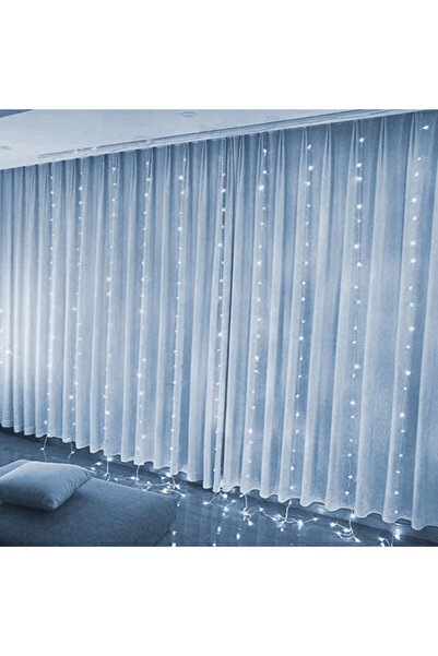 Choice 6 × 3 متر 600 مصباح LED أبيض 6 متر/3 متر أضواء خرافية LED، 8 أوضاع إضا...