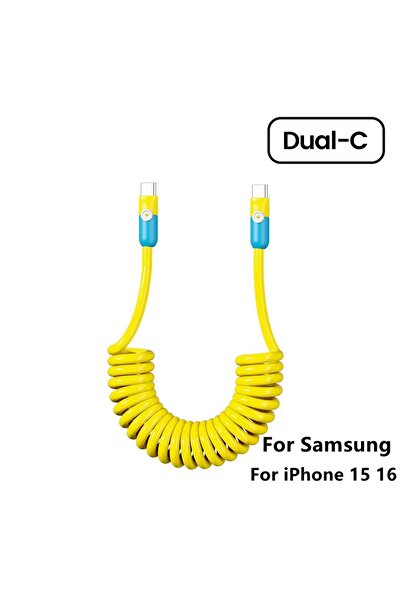 Choice كابل شحن سريع من النوع C إلى النوع C بقوة 60 واط، متوافق مع أجهزة iPho...