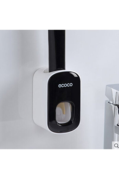 Choice1 black Automatic Toothpaste Dispenser Bathroom Toothpaste Squeezer Pun...